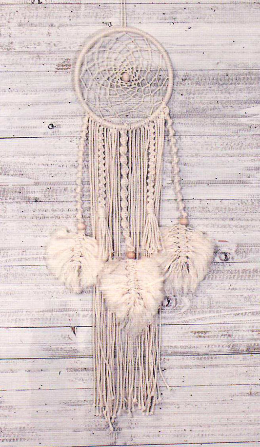 キット マクラメインテリア ドリームキャッチャー 3496 メルヘンアート 【KY】 マクラメ 手芸