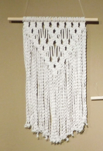 キット マクラメ 生成のタペストリー 3426 平結び メルヘンアート 【KY】 marchenart MACRAME