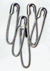 くるりんピン シルバー S1007 23mm 25個入 メルヘンアート  【KY】 安全ピン