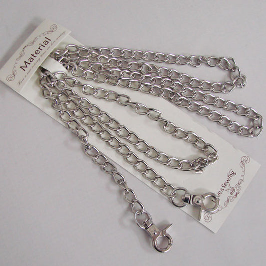 バッグ用チェーン シルバー 8-120SI  【KY】 巾8mm×120cm Material so