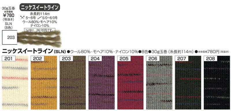 処分品 ニッケビクター スイートライン 4A 【KN】 1811 毛糸 編み物 手芸 手作り 特価