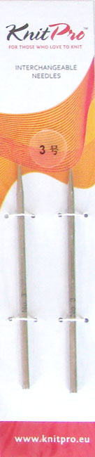 ニットプロ ノバメタル 付け替え式 輪針 40cm用 針先 3号 77430 【KN】 編み物 手あみ 編み針