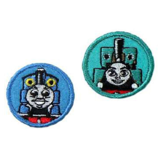 ワッペン トーマス＆ジーナ C-221 オリムパス 刺しゅう   【KY】 きかんしゃトーマス となかまたち シール アイロン接着
