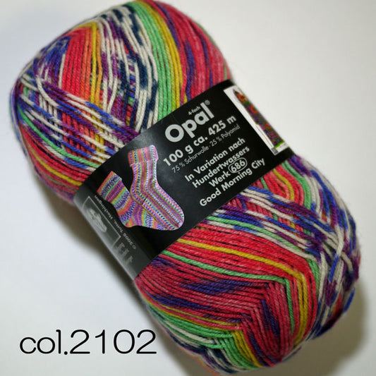 Opal オパール フンデルトヴァッサー 2102 TUTTO 【KN】 毛糸 編み物