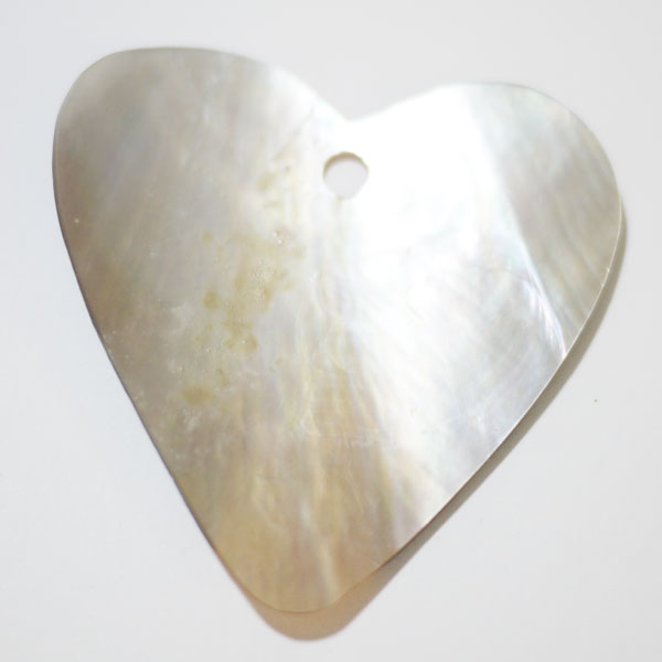 天然素材 貝の ペンダントヘッド P100  2J 【KN】ペンダントトップ 自然素材 ハート
