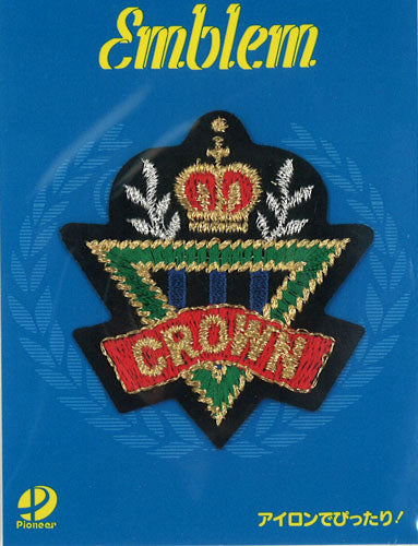 ミニエンブレム 912-91031（アイロン接着） パイオニア 【KY】