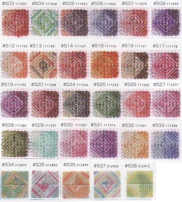 メタリックヤーン・ルビー 50m巻 色1 panami 【KY】 パナミ