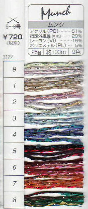 処分品！！ ムンク :リッチモア 春夏糸  2D 1603 【KN】