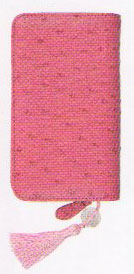 かぎ針ケース クリスタル＆タッセル付きケース TER-13  チューリップ 【KY】 ケースのみ Tulip 編み物 編み針ケース