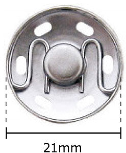 ビッグスナップ 21mm 3組入 KIYOHARA 清原 【KY】 スナップボタン