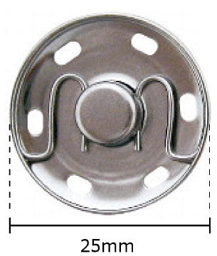 ビッグスナップ 25mm 1組入 KIYOHARA 清原 【KY】 スナップボタン