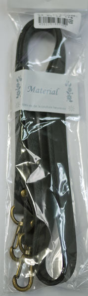 合皮ショルダー ナスカン付き FLS-103 こげ茶 120cm×15mm  【KY】 BEST BRAIN so