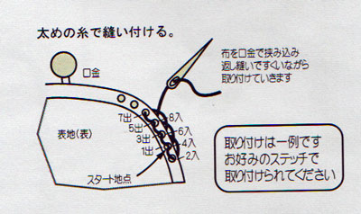 ベーシックガマ口 角 20cm×7cm KG-20K アンティックゴールド BEST BRAIN so  【KY】
