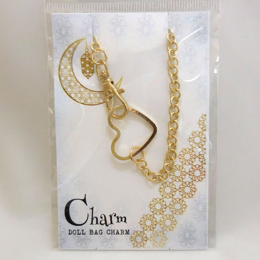 バッグチャーム ドールチャームA/G  PH-60G  ゴールド サンオリーブ 【KN】 長さ約18cm キーホルダー 金具 チャームドール
