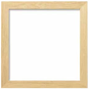 額縁 W-38 白木 オリムパス 【KY】 木製 フレーム 額 外径24.4cm×24.4cm