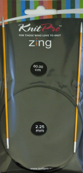 ニットプロ　ZING 60cm輪針　2.25mm 47092 【KN】編み物 輪針 編み針